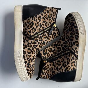 Cheetah booties
